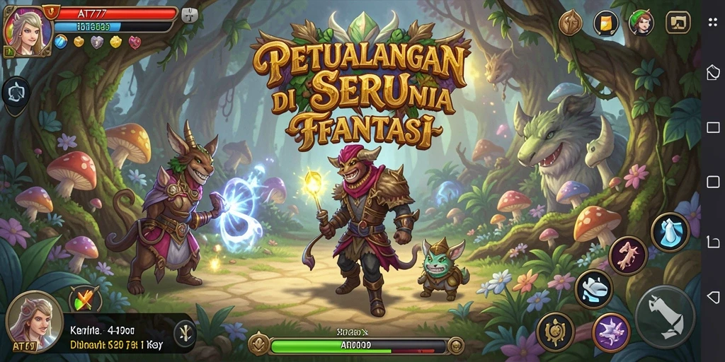 Tampilan menarik dari gameplay AT777 yang seru dan menantang.
