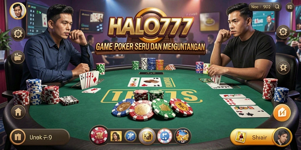 Tampilan gameplay utama HALO777 yang menegangkan dan seru.