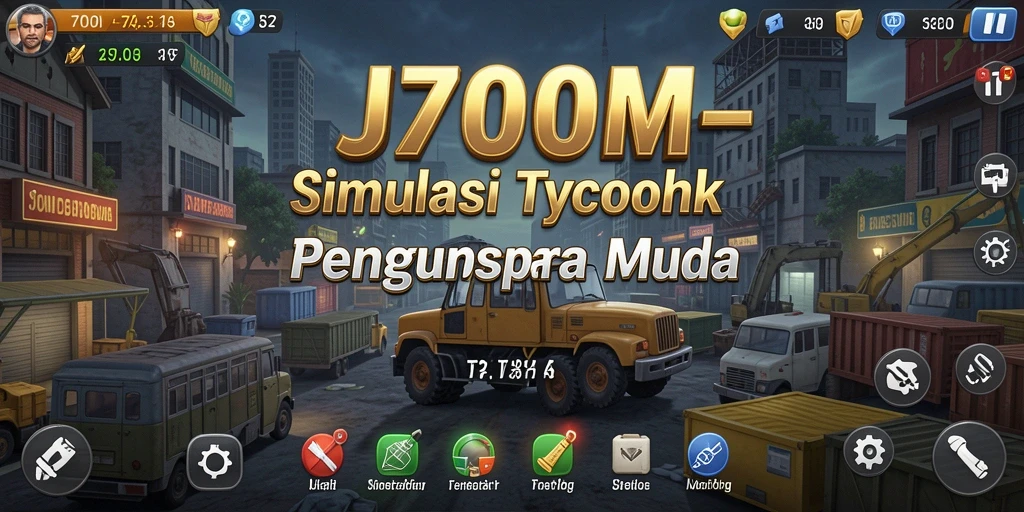 Tampilan gameplay J200M yang menarik dan penuh strategi.