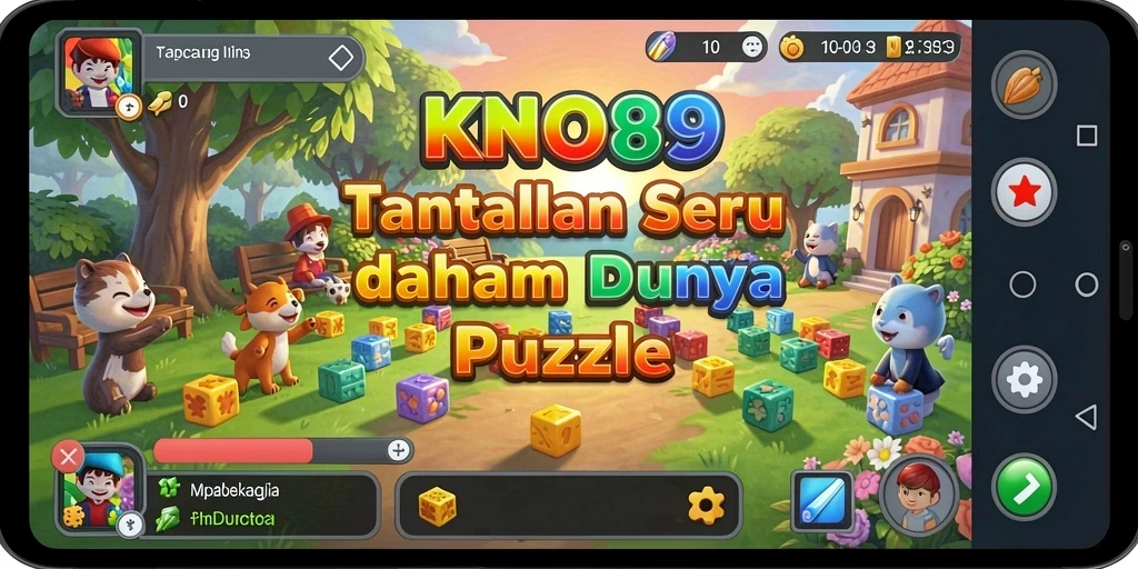 Screenshot KNO89 menampilkan gameplay puzzle yang menantang dan menarik.