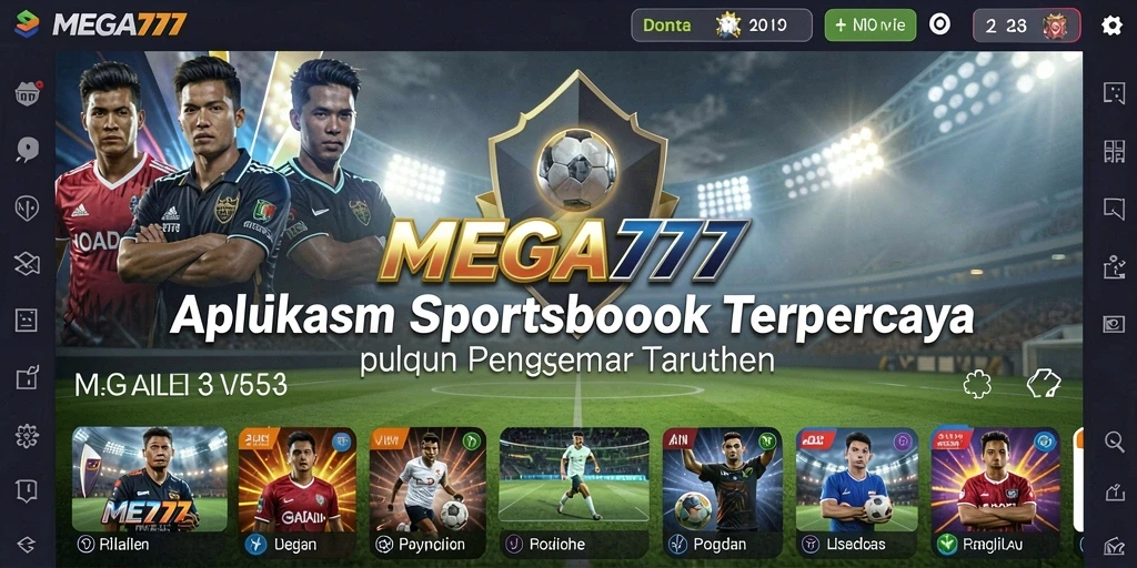 Tampilan gameplay MEGA777 yang menarik dan interaktif.