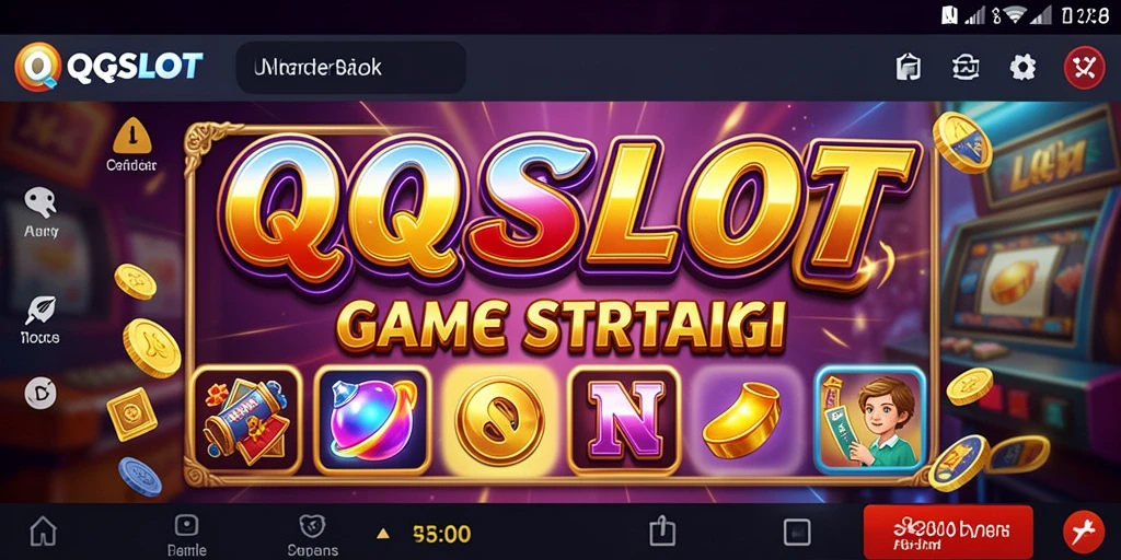 Tampilan menarik dari gameplay QQSLOT yang penuh warna.