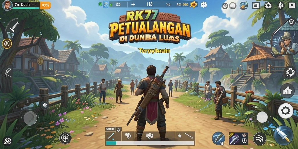 Gameplay Open World yang imersif dan menarik di RK77.