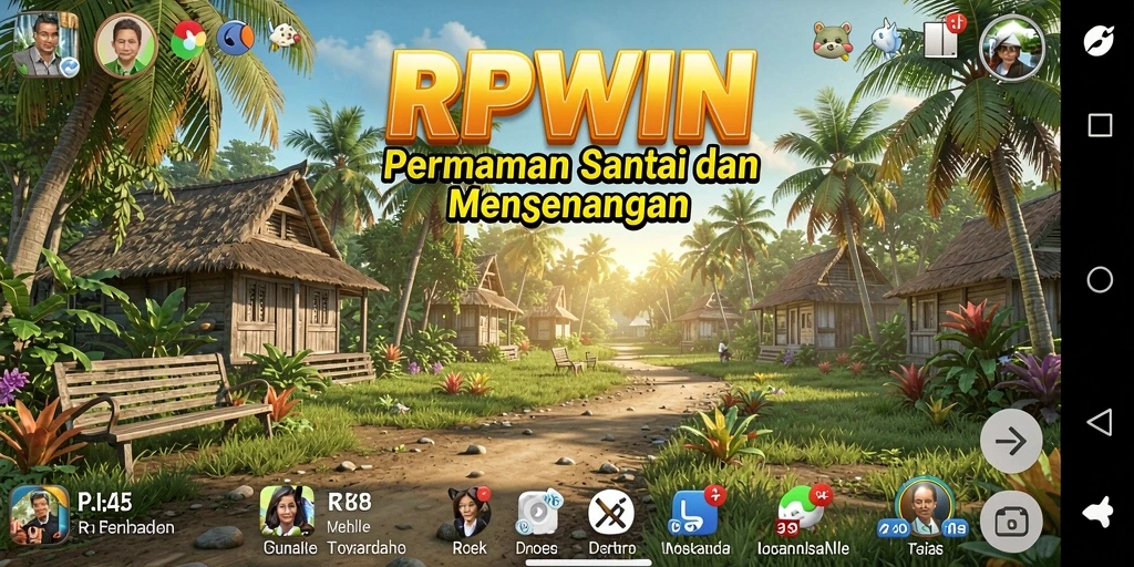Tampilan gameplay RPWIN yang menarik dan penuh warna.